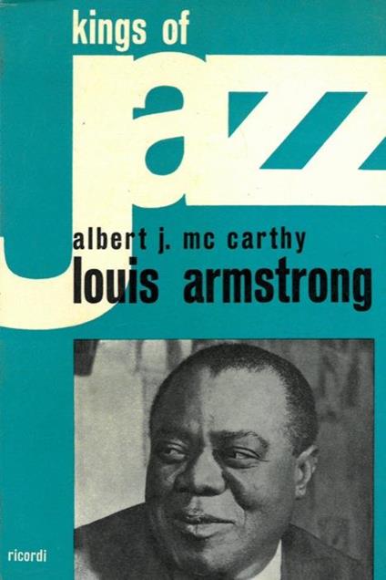 Louis Armstrong. Traduzione di Erik Amfitheatroff - copertina