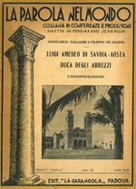 Luigi Amedeo di Savoia-Aosta Duca degli Abruzzi. Commemorazioni