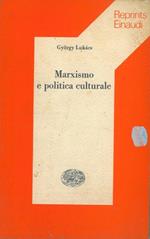 Marxismo e politica culturale