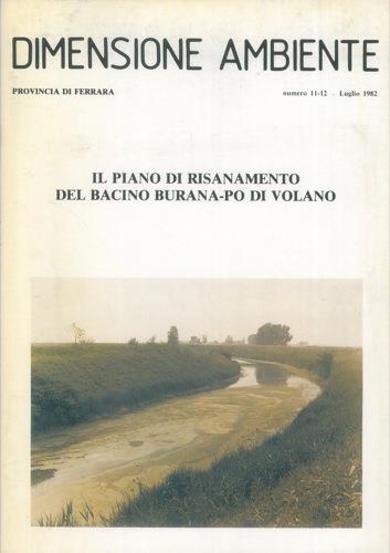 Piano di risanamento del Bacino Burana. Po di Volano - Ivaldo Vernelli - copertina