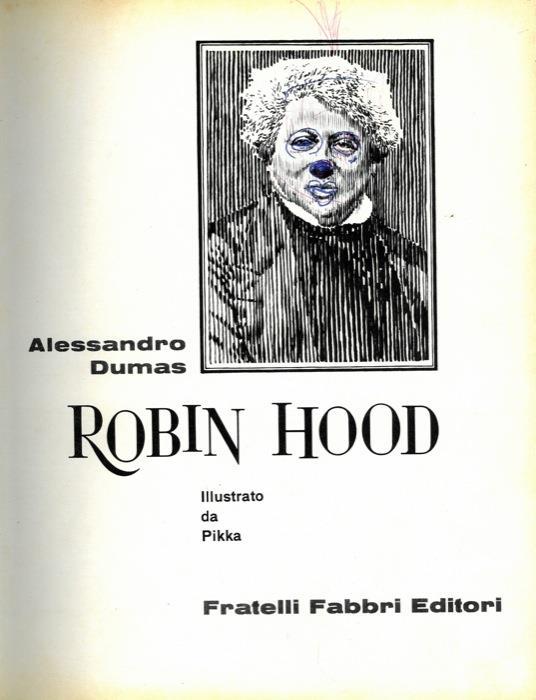 Robin Hood - Alexandre Dumas - copertina