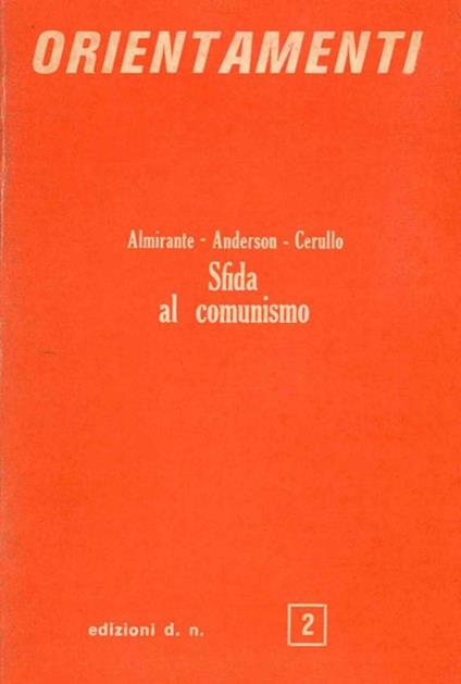 Sfida al comunismo - copertina