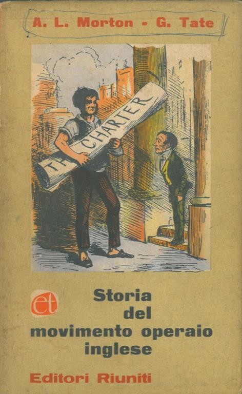 Storia del movimento operaio inglese (1770. 1920) - A.L. Morton - copertina