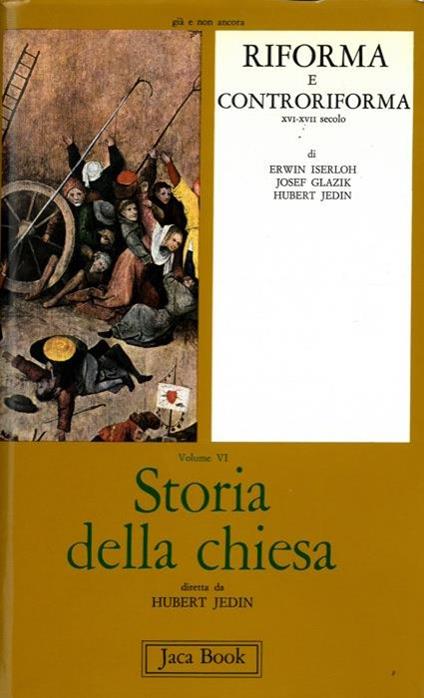 Storia della storiografia - Hubert Jedin - copertina