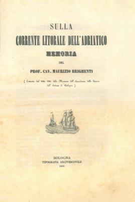 Sulla corrente litorale dell'Adriatico - Maurizio Brighenti - copertina