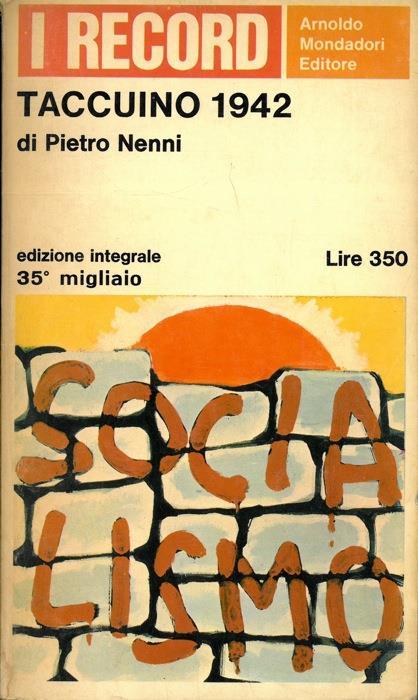 Taccuino 194 - Pietro Nenni - copertina