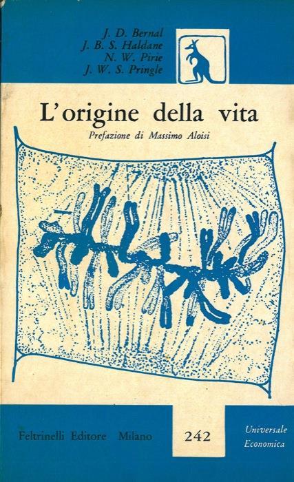 L' origine della vita - John D. Bernal - copertina