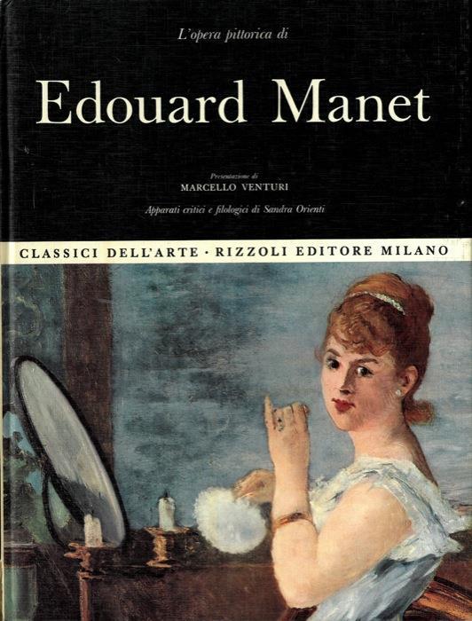 L' opera pittorica completa di Edouard Manet - Marcello Venturi - copertina