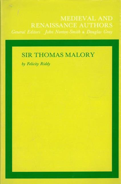 Sir Thomas Malory - copertina