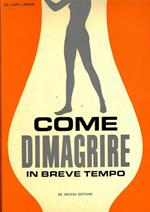 Come dimagrire in breve tempo