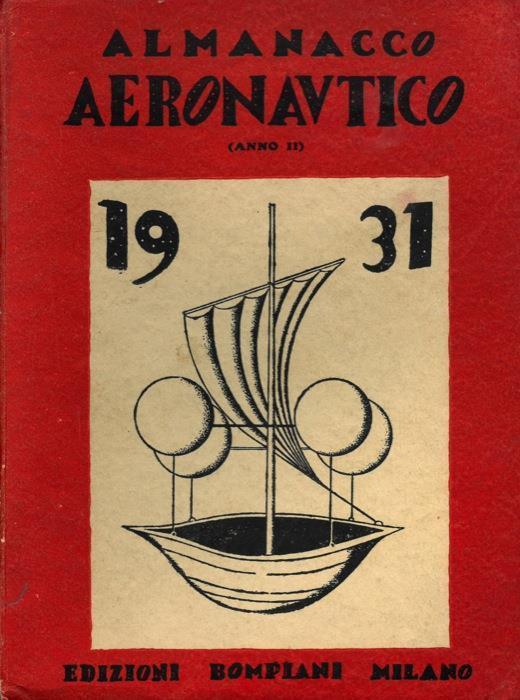 Almanacco Aeronautico 1931 - Orio Vergani - copertina