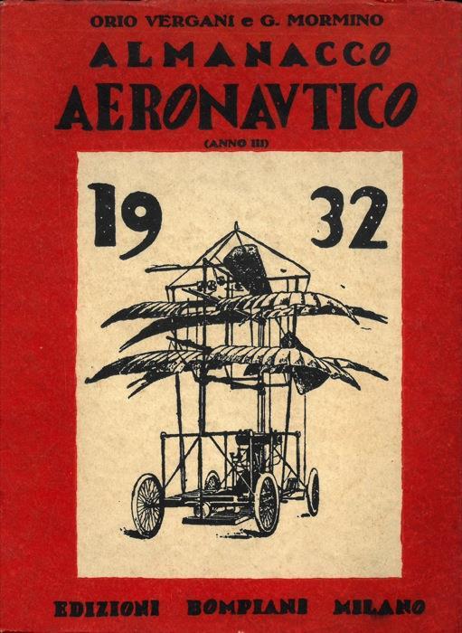 Almanacco Aeronautico 1932 (Anno III) - Orio Vergani - copertina