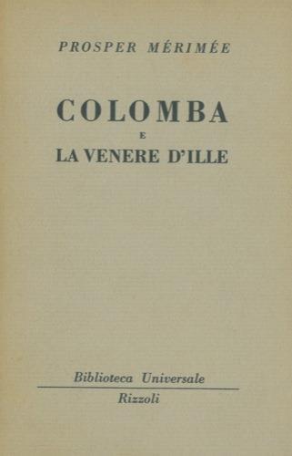 Colomba e La venere d'ille - Prosper Mérimée - copertina