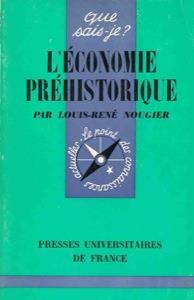 L' economie préhistorique - Louis R. Nougier - copertina