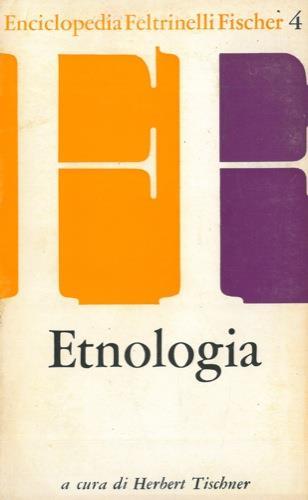 Etnologia - Herbert Tischner - copertina