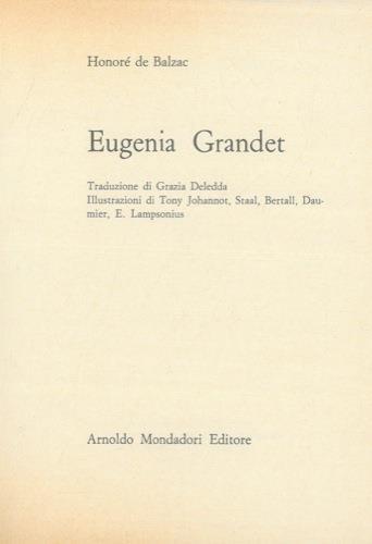 Eugenia Grandet - Prosper Mérimée - copertina