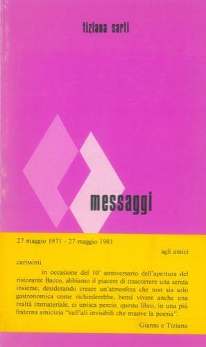 Messaggi - copertina