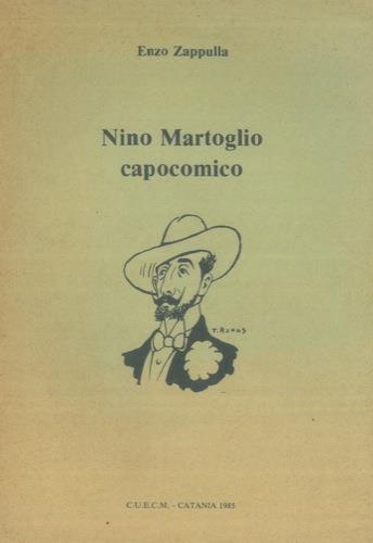 Nino Martoglio capocomico - Enzo Zappulla - copertina