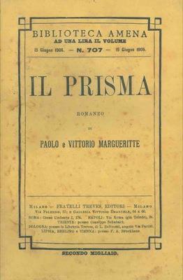 Il prisma - Paul Margueritte - copertina