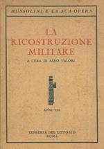 La ricostruzione militare