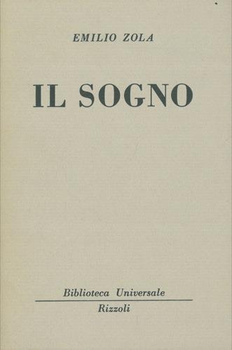 Il sogno - Émile Zola - copertina