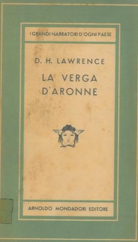 La verga d'Aronna - David Herbert Lawrence - copertina