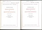 Seicento e Settecento Volume I-II