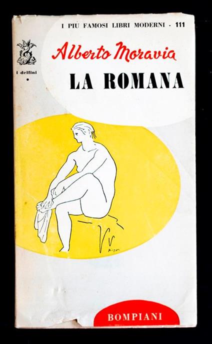 La romana - Alberto Moravia - copertina