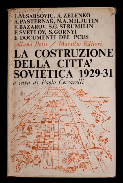 La costituzione della città sovietica 1929-31 - copertina