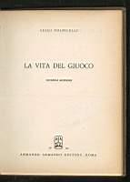 La vita del Giuoco - Luigi Volpicelli - copertina