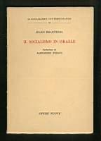 Il socialismo in Israele - Julius Braunthal - copertina