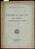 CORNELIO TACITO nell’opera di Giambattista Vico - Emanuele Ciaceri - copertina