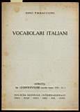 Vocabolari Italiani