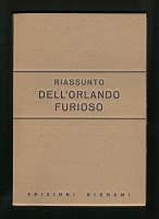 Riassunto dell'Orlando furioso - Ludovico Ariosto - copertina