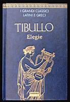 Elegie - Albio Tibullo - copertina