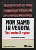 Non siamo in vendita - Voci contro il regime - Stefania Scateni - copertina