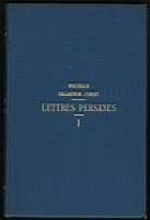 Lettres Persanes Tome I - Charles L. de Montesquieu - copertina