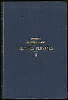 Lettres Persanes Tome II - Charles L. de Montesquieu - copertina