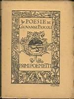 Primi poemetti - Giovanni Pascoli - copertina