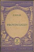 Provinciales - Blaise Pascal - copertina