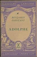 Adolphe - Benjamin Constant - copertina