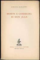 Morte e commedia di Don Juan - Lorenza Maranini - copertina