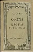 Contes et recits du XIX siecle - Edouard Maynial - copertina