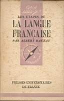 La langue francaise - Albert Dauzat - copertina