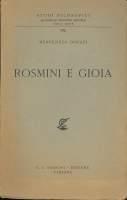 Rosmini e Gioia - Benvenuto Donati - copertina