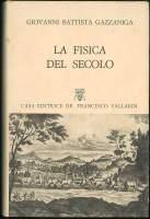 La fisica del secolo - Giovanni Battista Gazzaniga - copertina