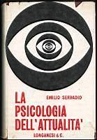 La psicologia dell'attualità - Emilio Servadio - copertina