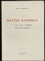 Matteo Bandello e i casi vari e mirabili delle sue novelle - Lelio Cremonte - copertina