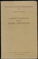 I motivi profondi della poesia pascoliana - Ferdinando Durand - copertina