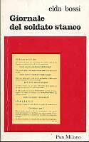 Giornale del soldato stanco - Elda Bossi - copertina